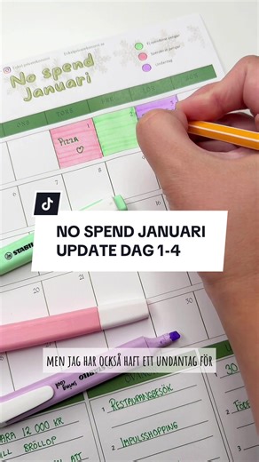 Reklam egen No spend tracker - Hade ni klarat 20 dagar utan att dra kortet? Det är utmaningen för januari för mig, och de första dagarna har gått! Då ska ni självklart få en liten update 🥳 Dååå var det bara resten kvar 🤌 Ett undantag under helgen med födelsedagsfirande, men nu är jag taggad på en vecka med storhandling och sen VÄLDIGT begränsad spend. Disciplinen ska tränas! Vill ni testa finns tracker genom länken i profilen kompisar! #sparande #ekonomi #nospend #nospendchallenge