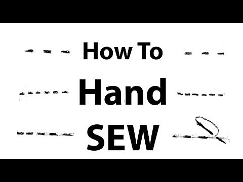 How to Sew by Hand | Step-by-Step Beginner Sewing Tutorial