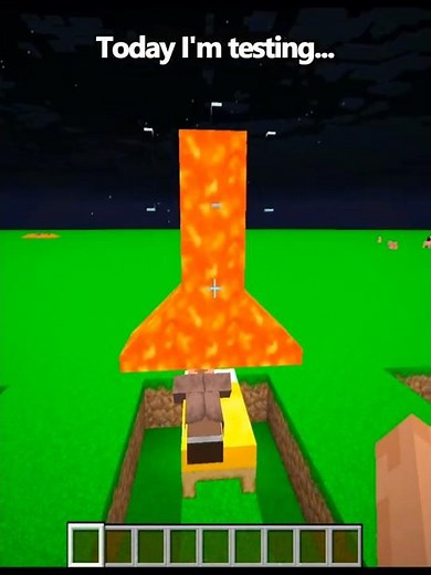 Villagers Won’t Wake Up No Matter What I Do! 😳 | Minecraft #minecraft #shorts