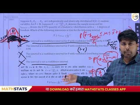 Lecture -110 : PYQ CSIR NET Mathematical Science || PYQ 2025 SOLUTION || Mathstats @8810409392