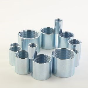 [Hot Item] Rigid/IMC Threaded Conduit Coupling, Galvanized Steel.