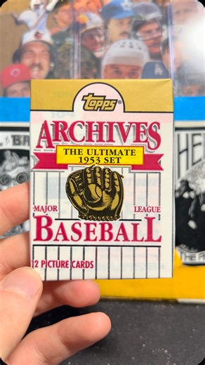 Cards Nostalgia | 1953 Topps Archives Baseball #cardsnostalgia #baseballcards #packopening #junkwax #topps #archives #baseball #sportscards #vintagecards #50s | Instagram