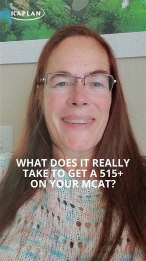 What does it really take to get a 515 on your MCAT? MCAT expert, Tami has the answer for you. Join our next 515 MCAT course starting on May 24th! Register here: https://bit.ly/3WcS569 | Kaplan Health