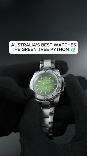 One of Australia’s best watches - The Green Tree Python by...