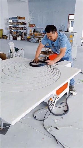 K30 1-way bending machine for mirror frame #glass #mirror #mirrorframe