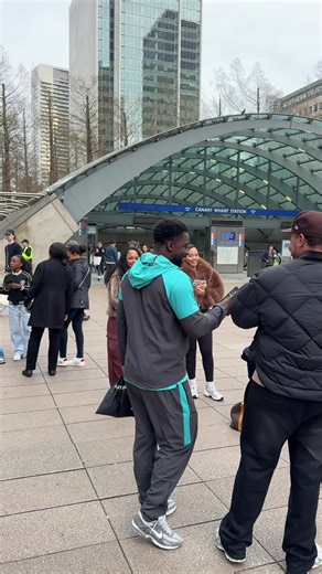 Spring in Canary Wharf, London