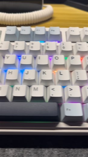 Brigette DT | GoHighLevel on Instagram: "How to set up the Aula F75 keyboard with heart shape keyboard backlight. #aulakeyboard #keyboard #aula #gohighlevelautomation"