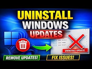 Uninstall Windows 11 Update That Is Breaking Your PC