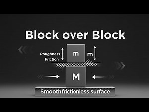 Block Over Block: Friction & Forces Explained (part 1) | Physics Problem | JEE | NEET