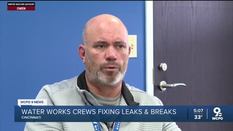 Water works crews still battling leaks and breaks from fluctuating temperatures