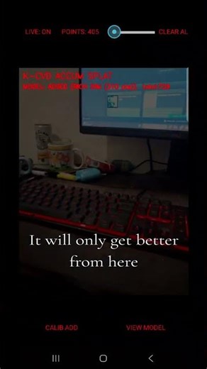 Light Gaussian Splatting #python #scanner #development #3dmodeling #opencv