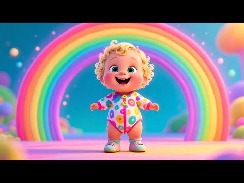 Baby Learn Magic Colors 🌈✨ Fun Color Learning Song for Kids | ABCs and 123 Toddlers Preschool