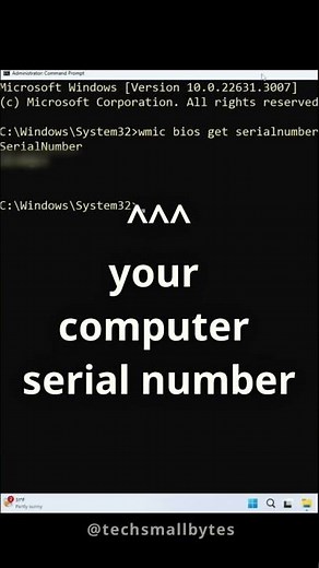 How to Look Up Serial Number on Windows 11 Using CMD
