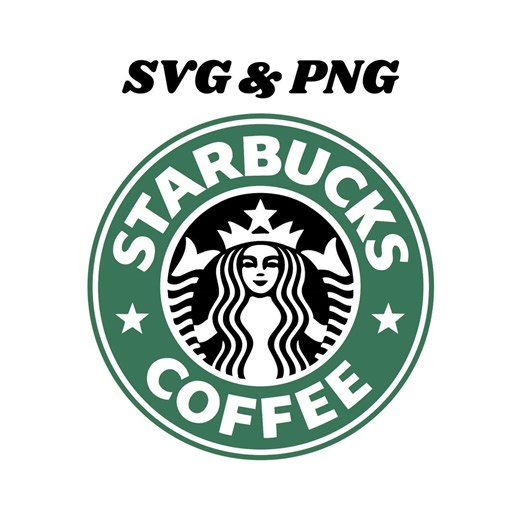 Starbucks Digital Logo, Printable, SVG & PNG - Etsy