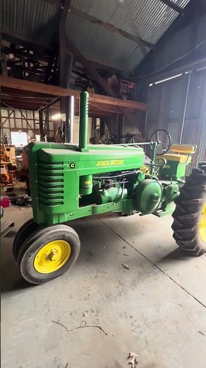 1951 John Deere G #johndeere #antiquetractor #agriculture #futurefarmers
