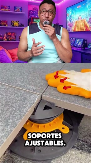 The technique for installing raised floors