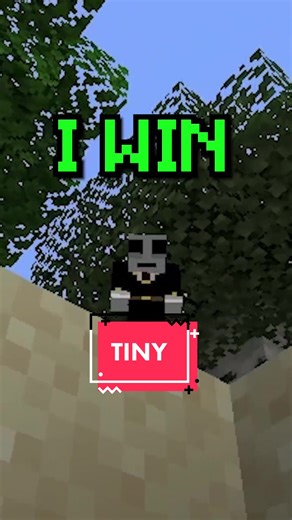 Minecraft but I'm Tiny: Exploring a Miniature World