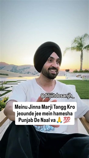 A man of Steel Diljit dosanjh