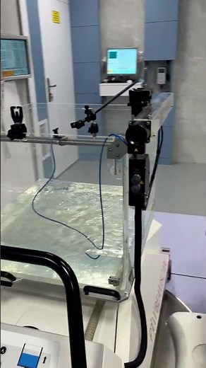 PTW BEAMSCAN Water Phantom Setup: Automated Filling Under Elekta Linac Gantry for Beam Commissioning