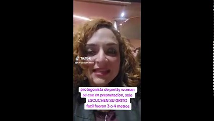 Actriz Eva Gary cae de escenario a dos metros de altura y cancelan obra de teatro, ¿cuál es su estado de salud?