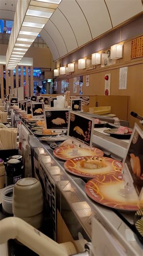 #japan#sushi#오사카#회전초밥#도톤보리#大阪#回転寿司#道頓堀