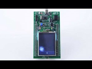 TouchGFX Demo on STM32F4 Discovery Board