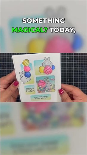 This Shaker Card Technique Is Genius #cardcraft #satisfying #shorts