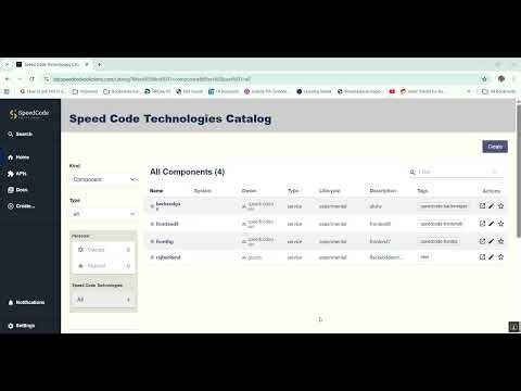 Modern Internal Developer Platform (IDP) Portal Demo | Developer Self-Service Platform | Speedcode