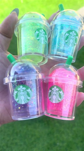 Smalll Starbucks Squishies, comes in 4 colors available #squishy #stressreliever #stressfree #fypシ❤️