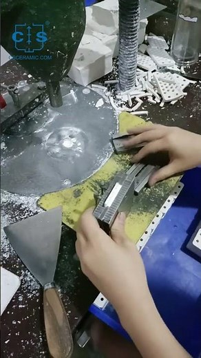 Manufacturing Process of Holed Alumina Ceramic Plates