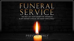 Funeral Service - Title Graphics