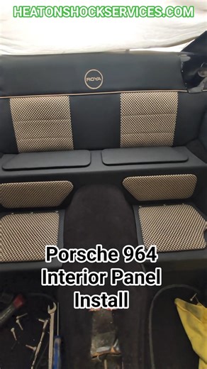 Porsche 964 Interior Panel Install#porsche#porsche964#metalfabricator#carinterior#customcarbuild#diy