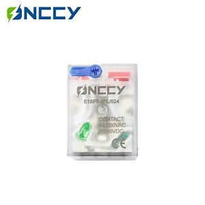 [Hot Item] Industrial Automation Interface Relay-Pluggable E18FT-4pl-024 6.6A /30VDC