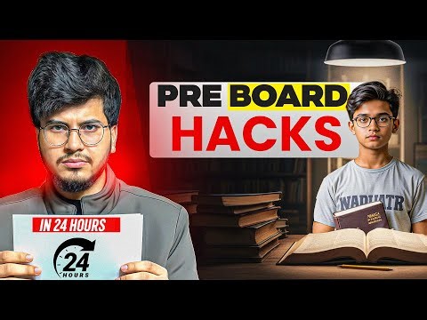 12th Science🔥 Pre-Board Hacks: Score 90%+ in 24 Hours of Studying ! Physics & chemistry