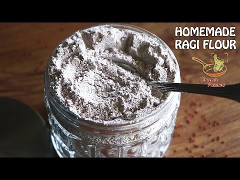 Homemade ragi flour, Sprouted fingermillet flour using mixie