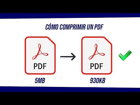 ►Cómo comprimir PDF o reducir de tamaño PDF 2022 (Fácil y rápido) 👌👌