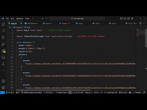 Build a React.js Photo Collage or Gallery Carousel Using react-photo-collage Library in JSX