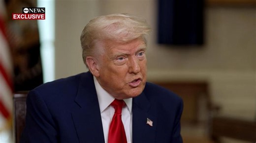 Trump discusses first 100 days of historic presidency