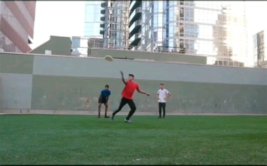 美国花式飞盘达人freestyle frisbee