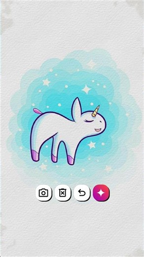 unicorn drawing game #gaming #gameplay