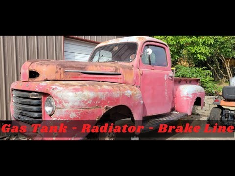 1948 Ford: Gas Tank Repair, Radiator & Brake lines