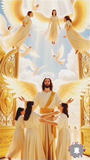 Angels Singing in Heaven – The Most Beautiful Vision 😇✨ #believe #jesus