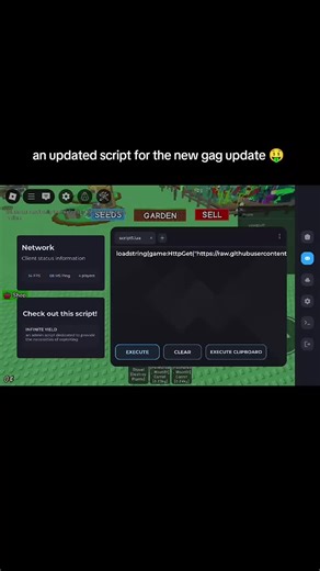 🌿 Grow a Garden Add-On – Fully Working! 🛠️ Tested & Updated 💯 #roblox #robloxfyp #fypシ #gamingtok #viralroblox #growagarden #GAG