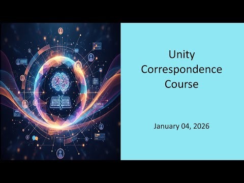 Unity Correspondence Course - January 04, 2026