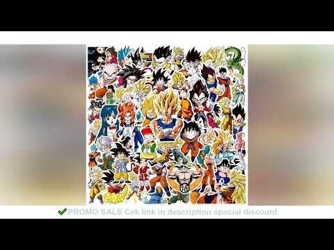 10/30/50pcs Classic Japan Anime Dragon Ball Stickers Kids Decals Toy DIY Laptop Water Bottle Phone C