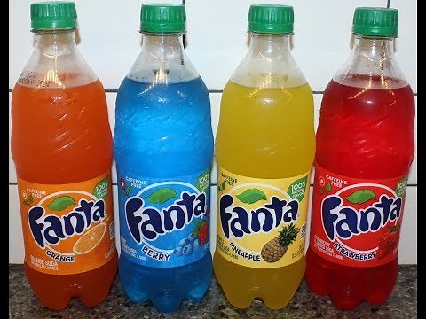 Fanta: Orange, Berry, Pineapple & Strawberry Review