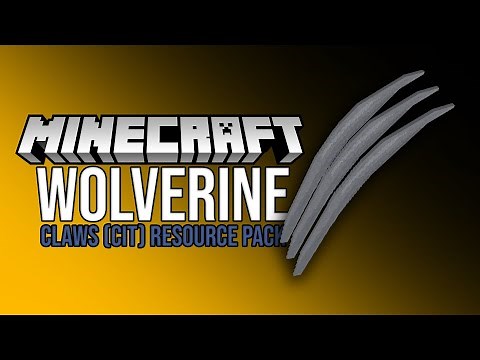 Minecraft - Wolverine's Claws CIT [JAVA EDITION]
