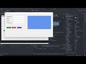 CRUD operations in C# - Part 1- UI design