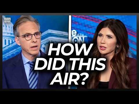 Host Gets Visibly Angry as His Trap for Kristi Noem Backfires