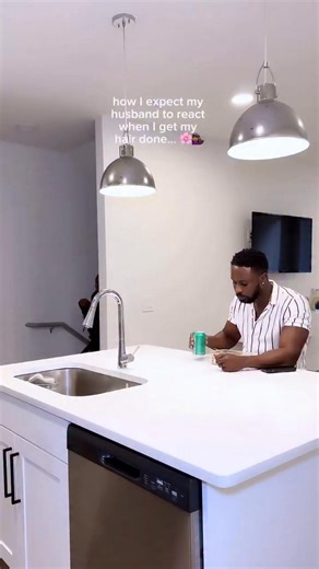 He noticed i switched from a side part to a middle part 🥰 | Brent & Mir